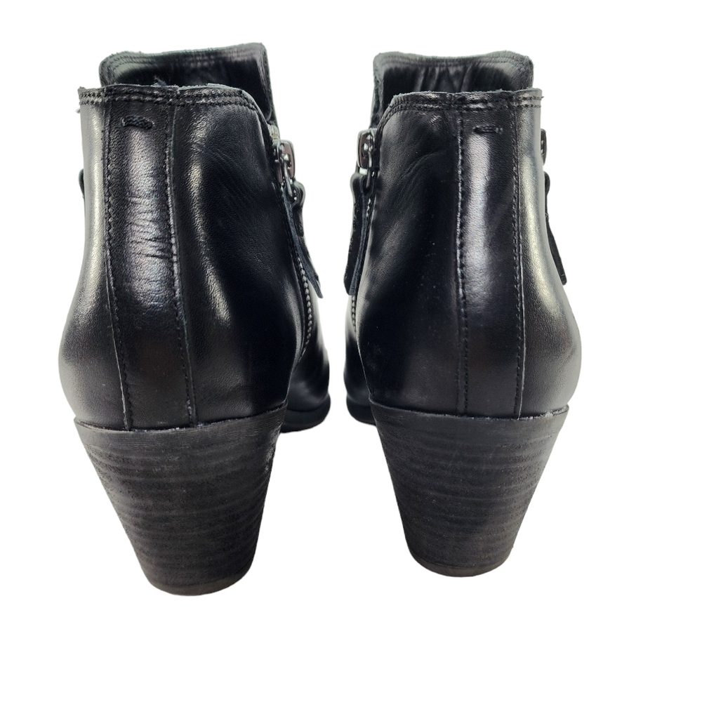 Frye Judith Booties, Black Leather, 8.5 - Picture 10 of 12
